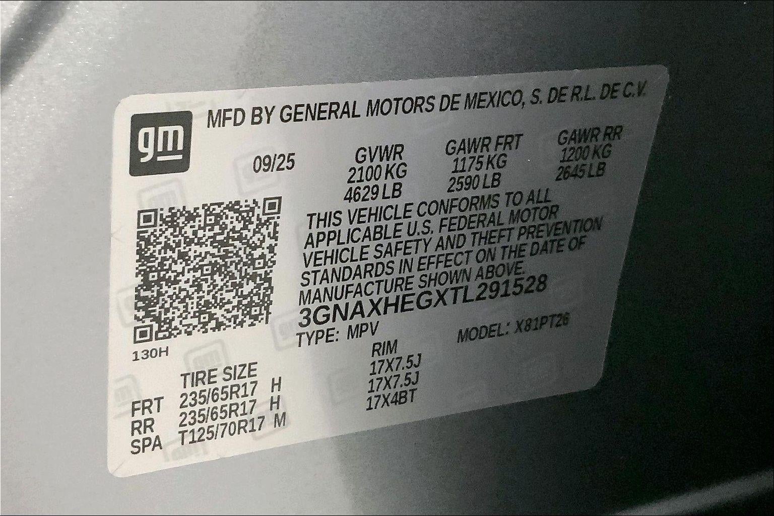 2026 Chevrolet Equinox LT