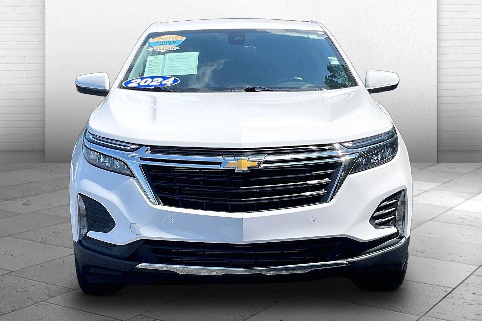 Used 2024 Chevrolet Equinox LT with VIN 3GNAXKEGXRS100931 for sale in Kansas City