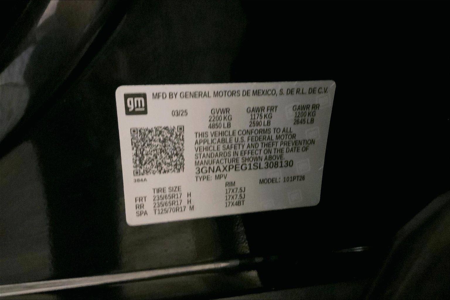 2025 Chevrolet Equinox LT