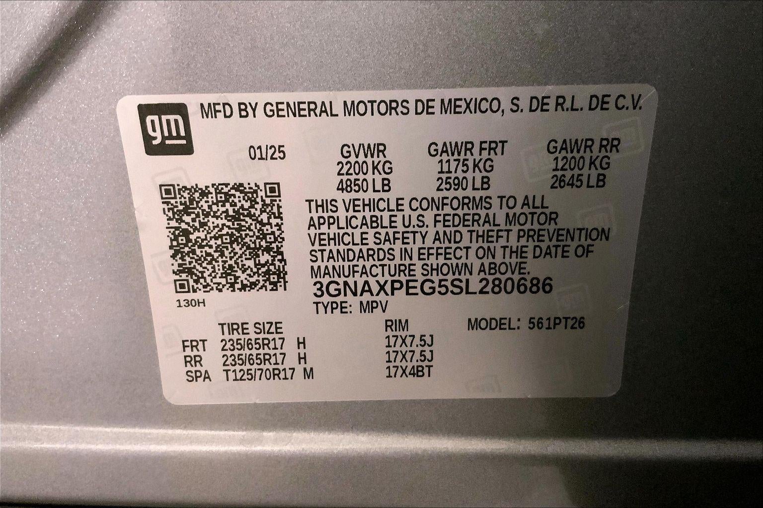 2025 Chevrolet Equinox LT