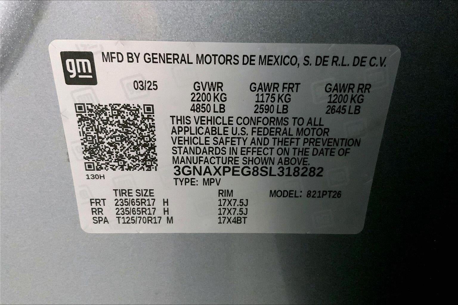 2025 Chevrolet Equinox LT