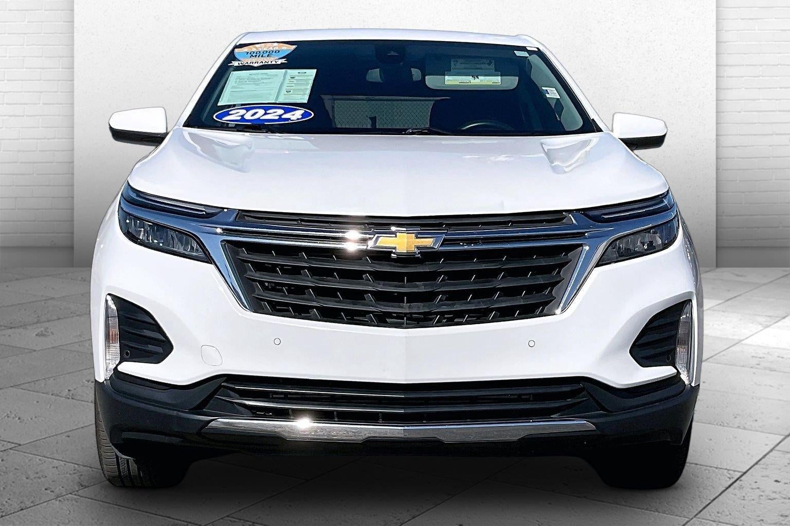 Used 2024 Chevrolet Equinox LT with VIN 3GNAXUEG4RS242090 for sale in Kansas City
