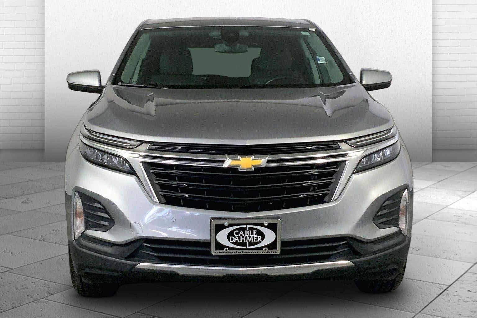 Used 2024 Chevrolet Equinox LT with VIN 3GNAXUEGXRL348361 for sale in Kansas City