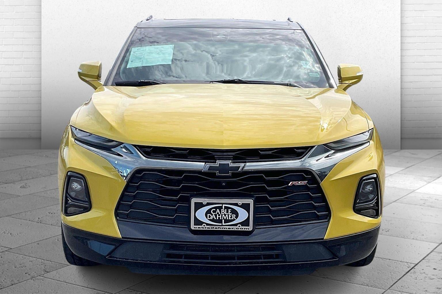 Used 2022 Chevrolet Blazer RS with VIN 3GNKBKRS3NS146046 for sale in Kansas City