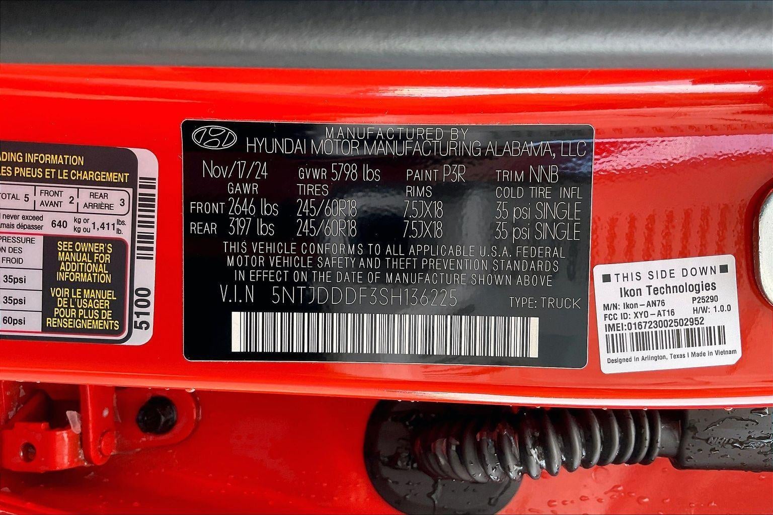 2025 Hyundai Santa Cruz XRT