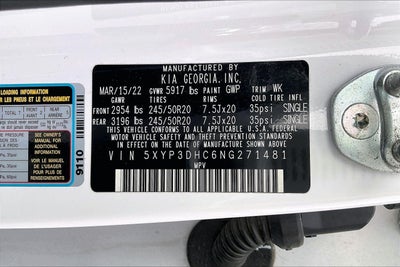 2022 Kia Telluride EX