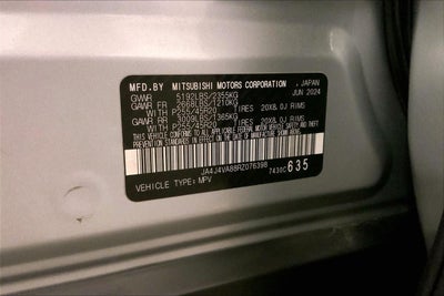 2024 Mitsubishi Outlander SE