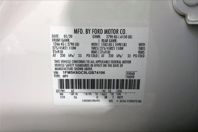 2020 Ford Explorer ST