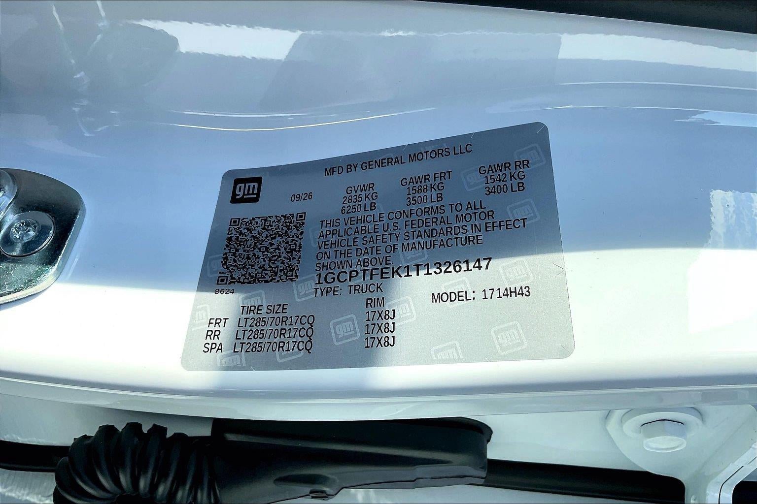 2026 Chevrolet Colorado ZR2