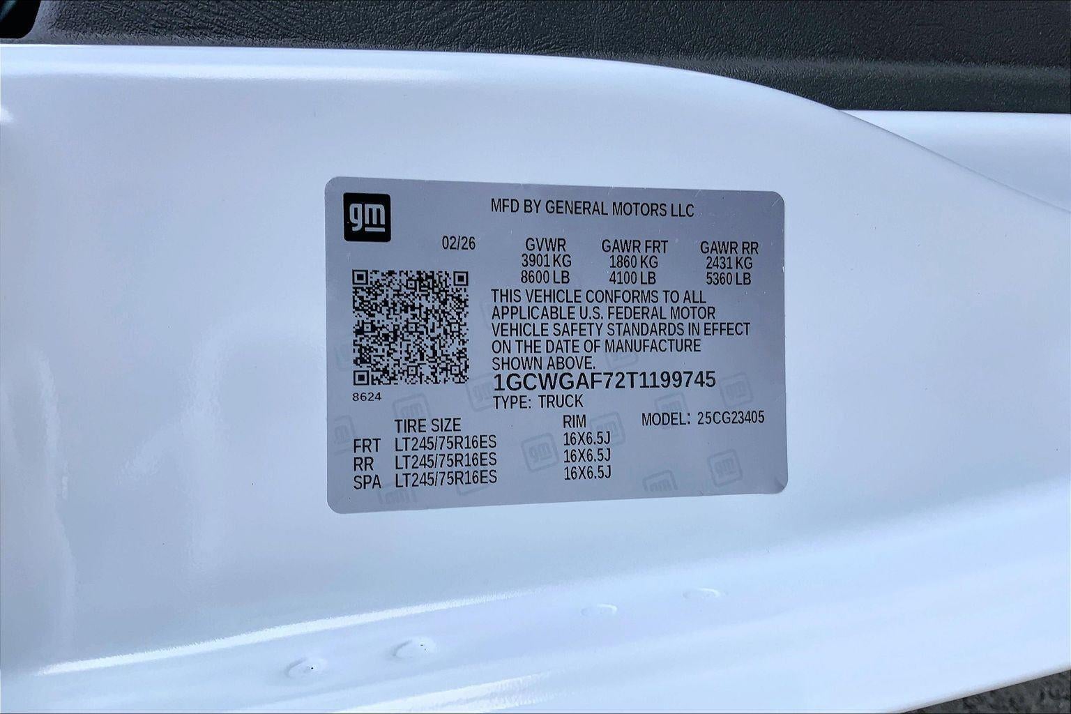 2026 Chevrolet Express Cargo WT