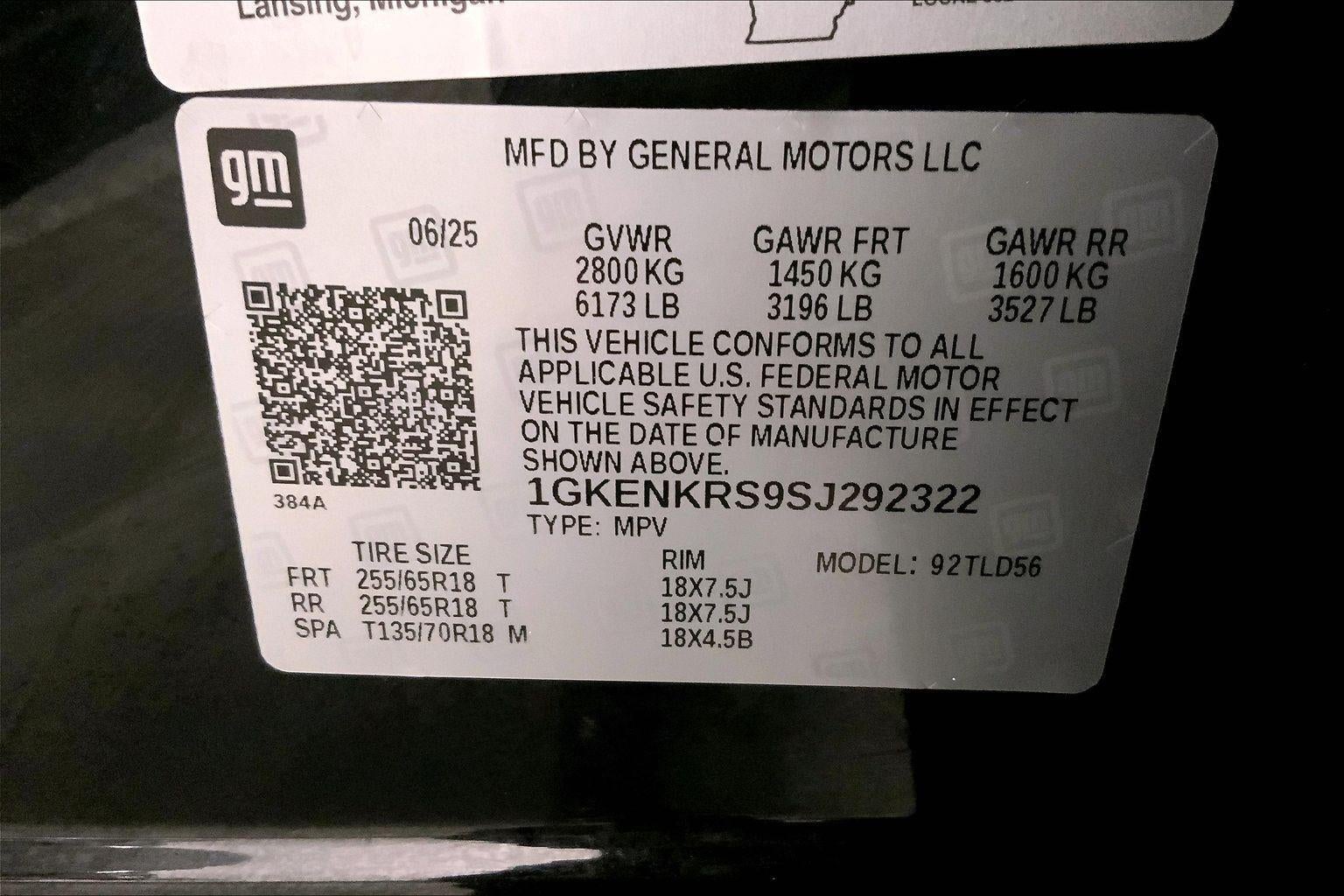 2025 GMC Acadia Elevation