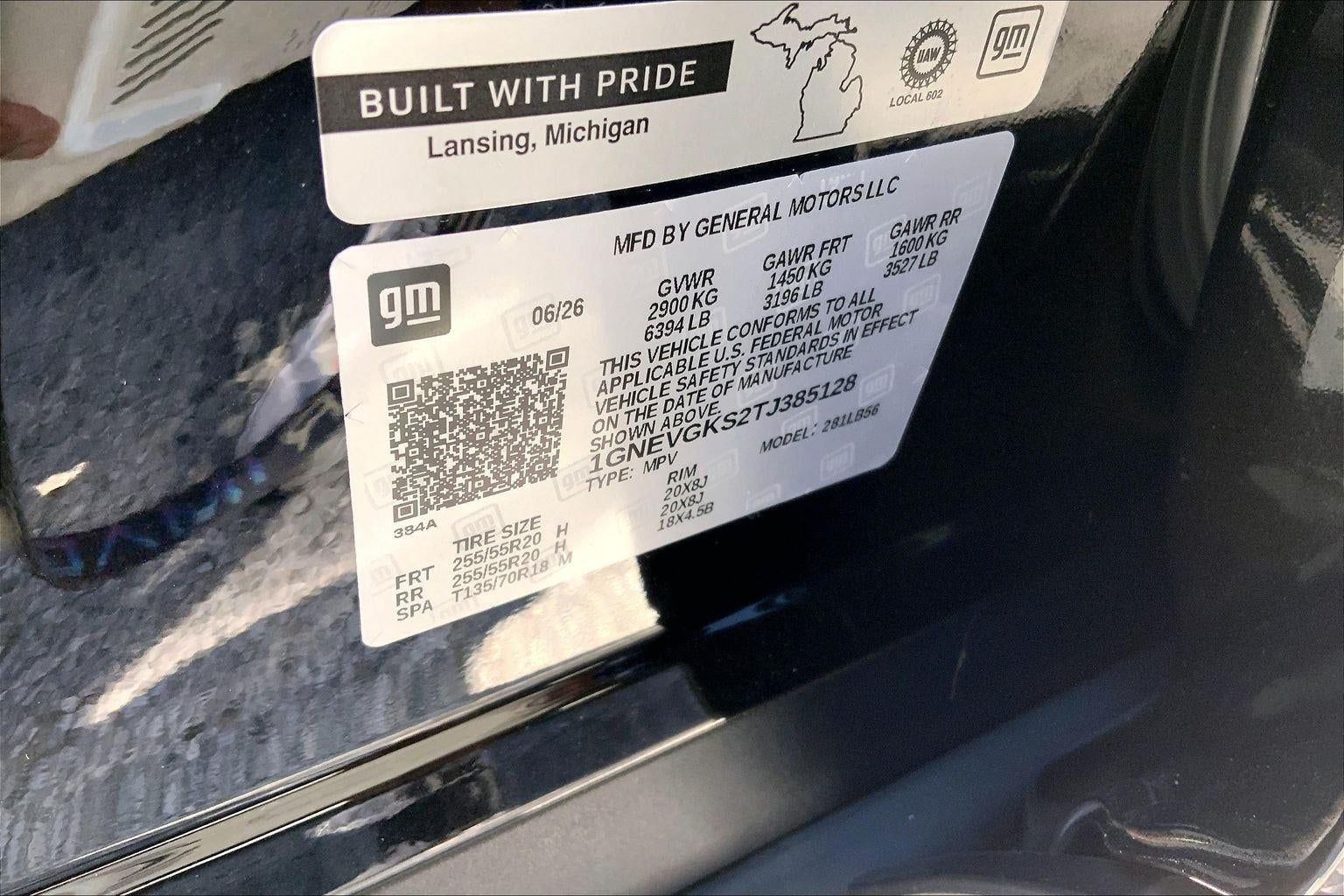 2026 Chevrolet Traverse LT