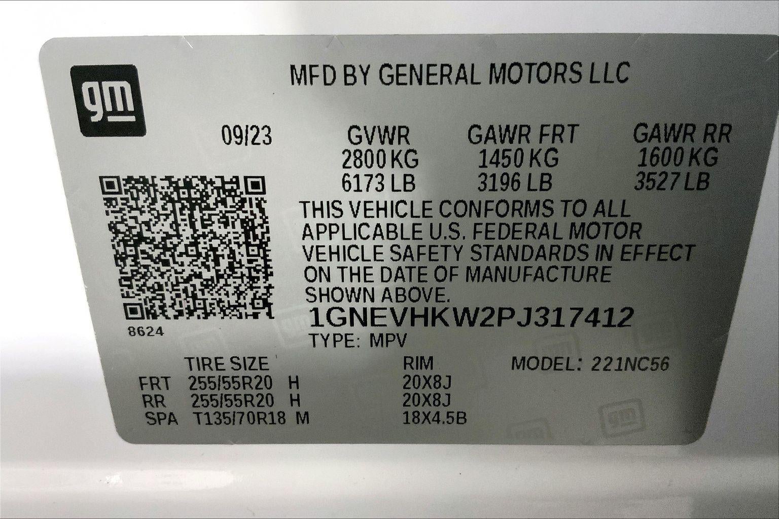 2023 Chevrolet Traverse LT Leather