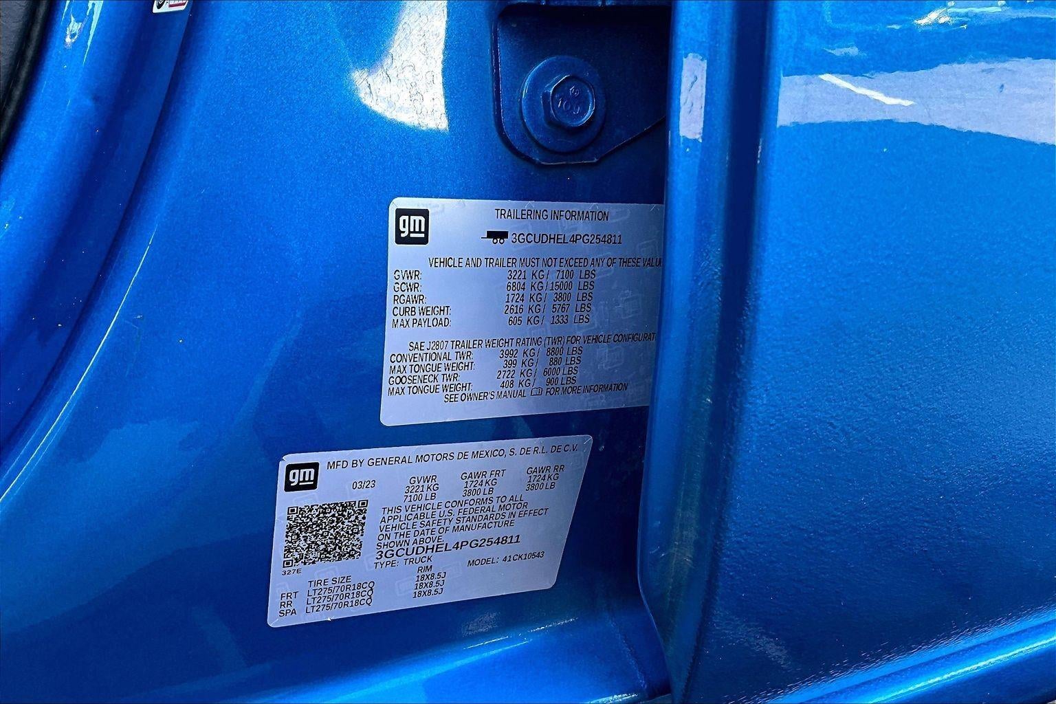 2023 Chevrolet Silverado 1500 ZR2