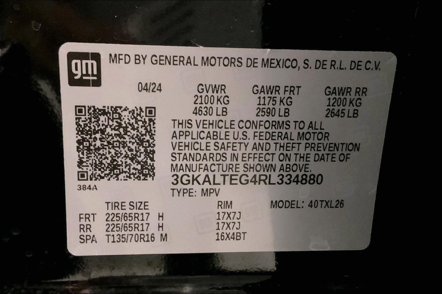 2024 GMC Terrain SLE