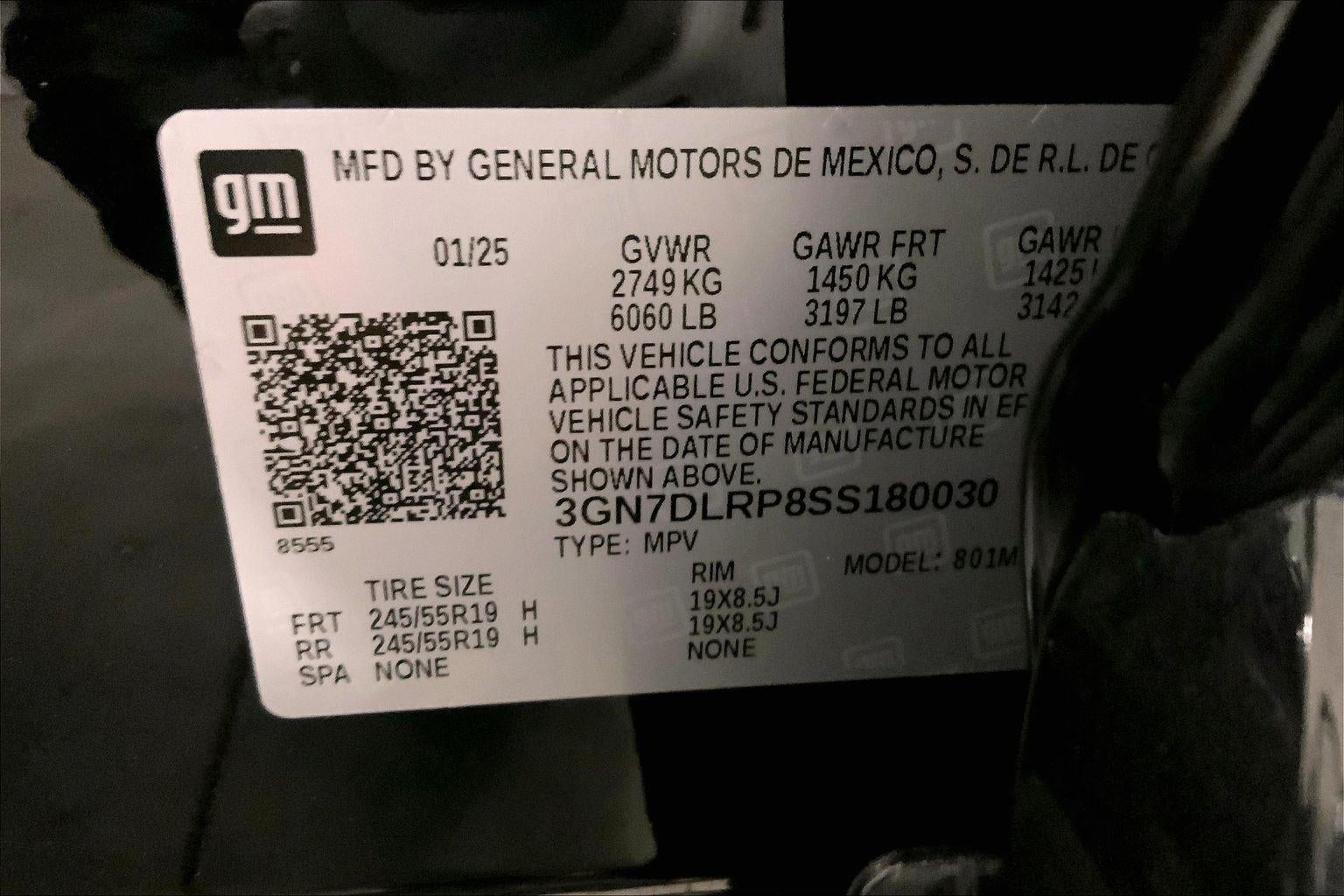 2025 Chevrolet Equinox EV LT