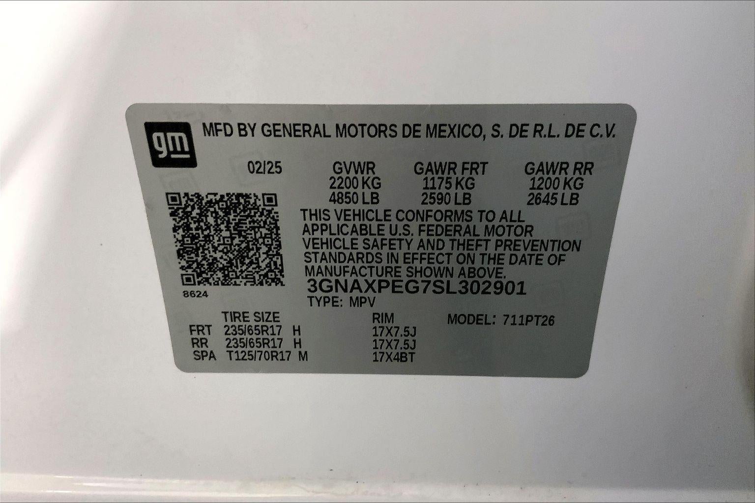 2025 Chevrolet Equinox LT