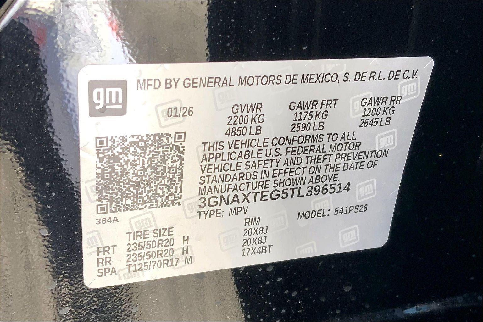 2026 Chevrolet Equinox RS