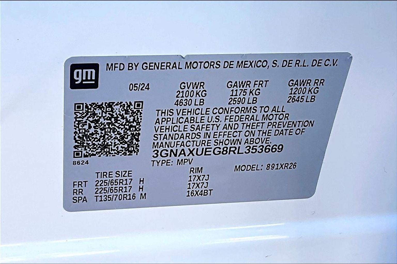 2024 Chevrolet Equinox LT