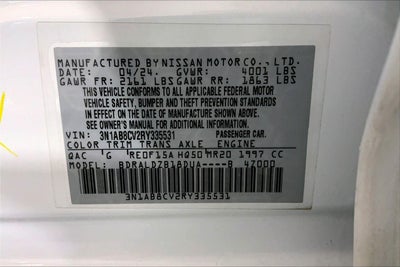 2024 Nissan Sentra SV