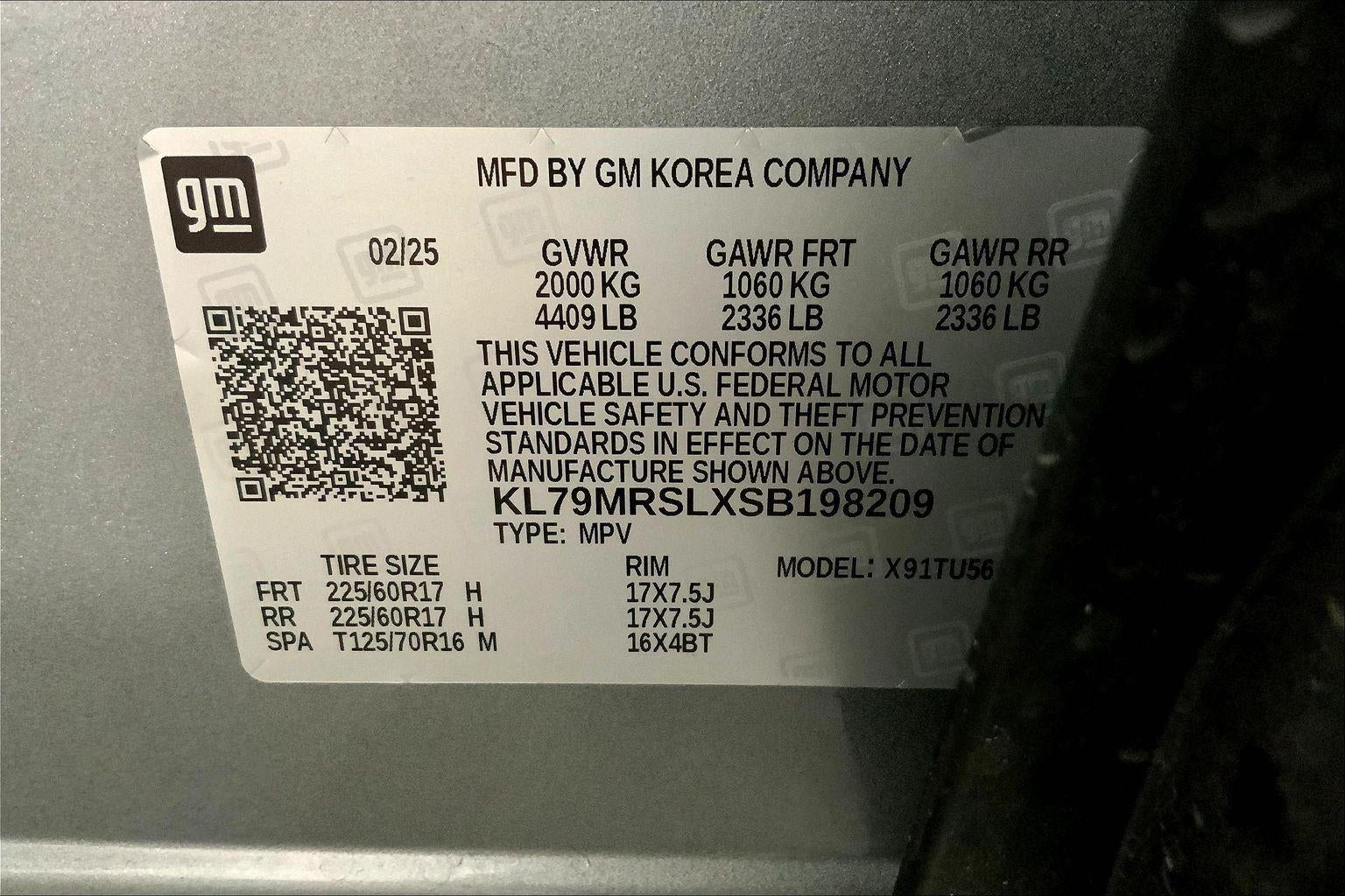 2025 Chevrolet Trailblazer LT