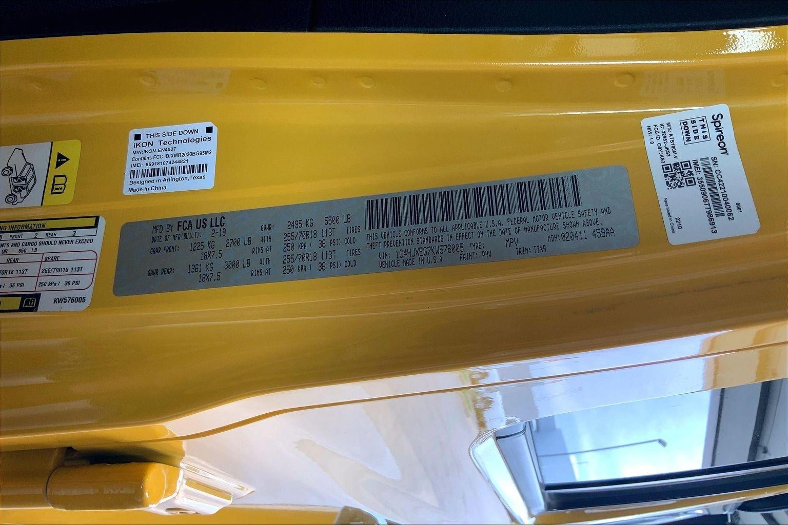 2019 Jeep Wrangler Unlimited Sahara 4x4