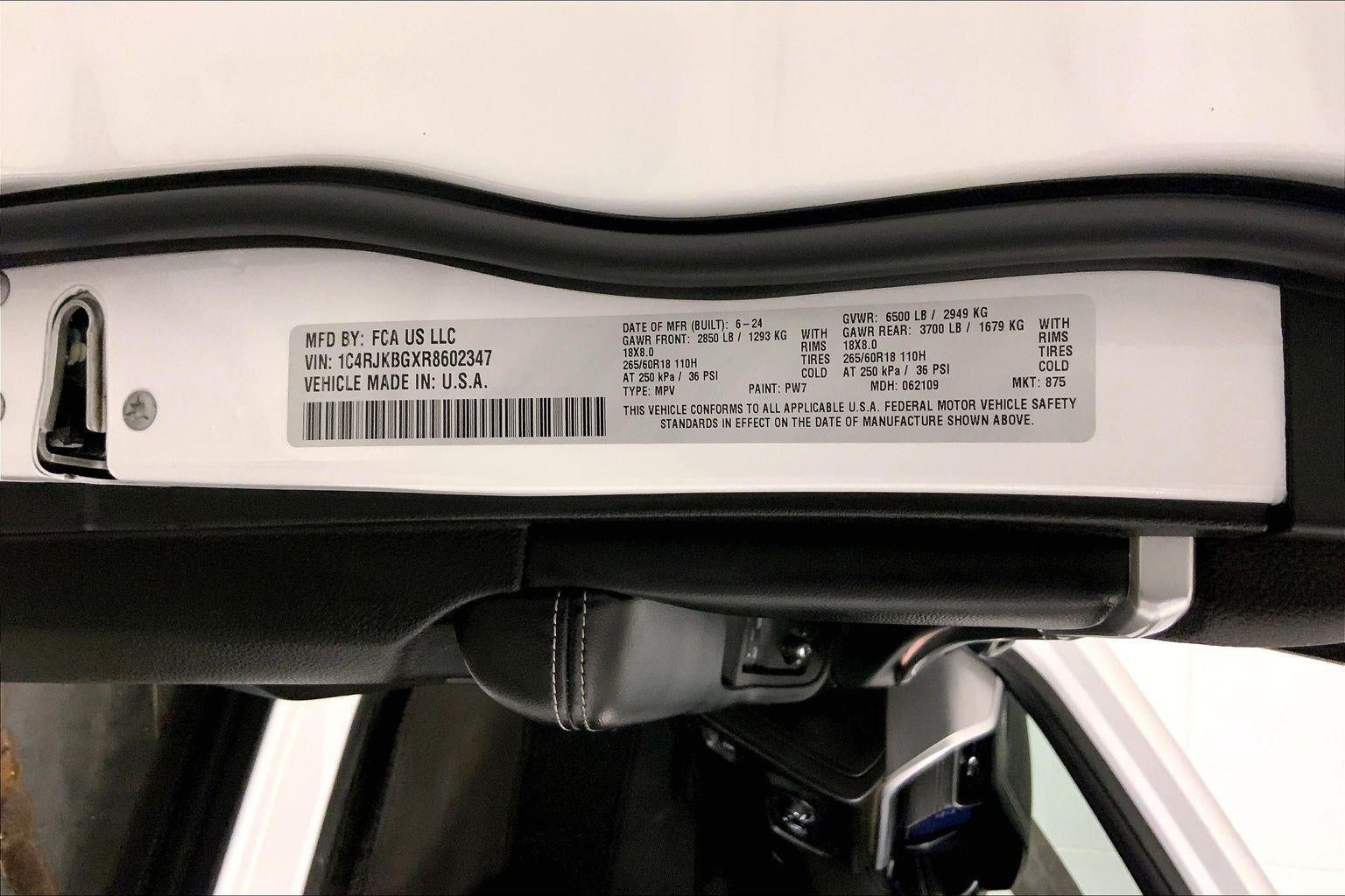 2024 Jeep Grand Cherokee L Limited 4x4