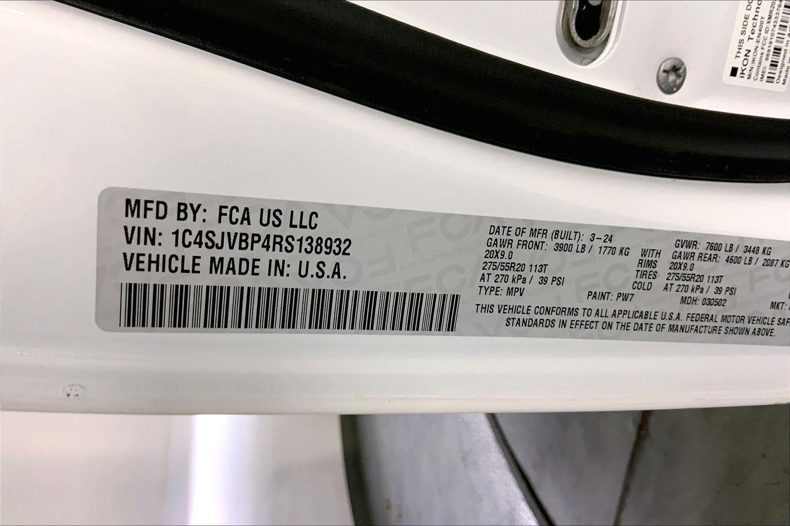 2024 Jeep Wagoneer Series II