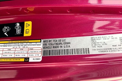 2024 Jeep Gladiator Rubicon