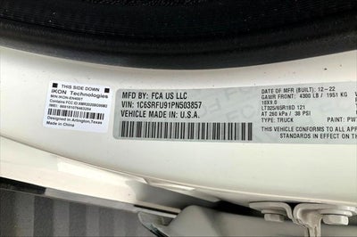 2023 RAM 1500 TRX Crew Cab 4x4 5'7' Box