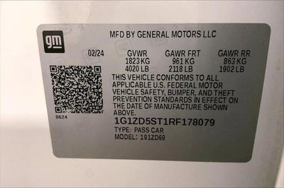 2024 Chevrolet Malibu FWD 1LT