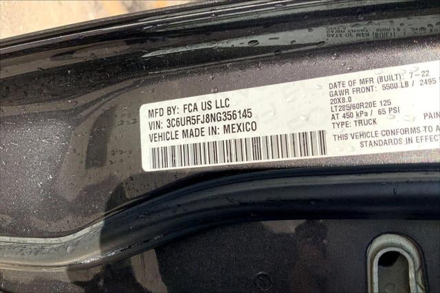 2022 RAM 2500 Laramie Crew Cab 4x4 6'4' Box