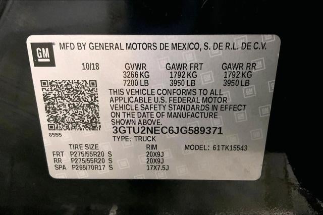 2018 GMC Sierra 1500 SLT