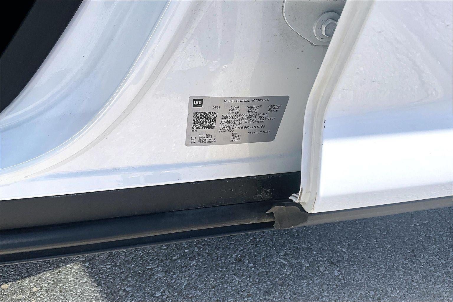 2024 Chevrolet Traverse AWD LT
