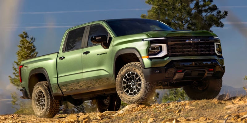 New Chevy Silverado and Colorado trucks
