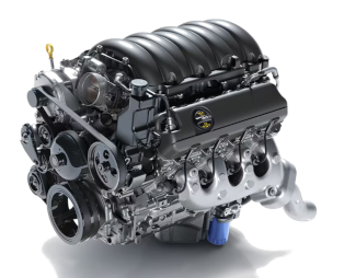 New 2025 Silverado 2500 6.6L V8 gas engine image